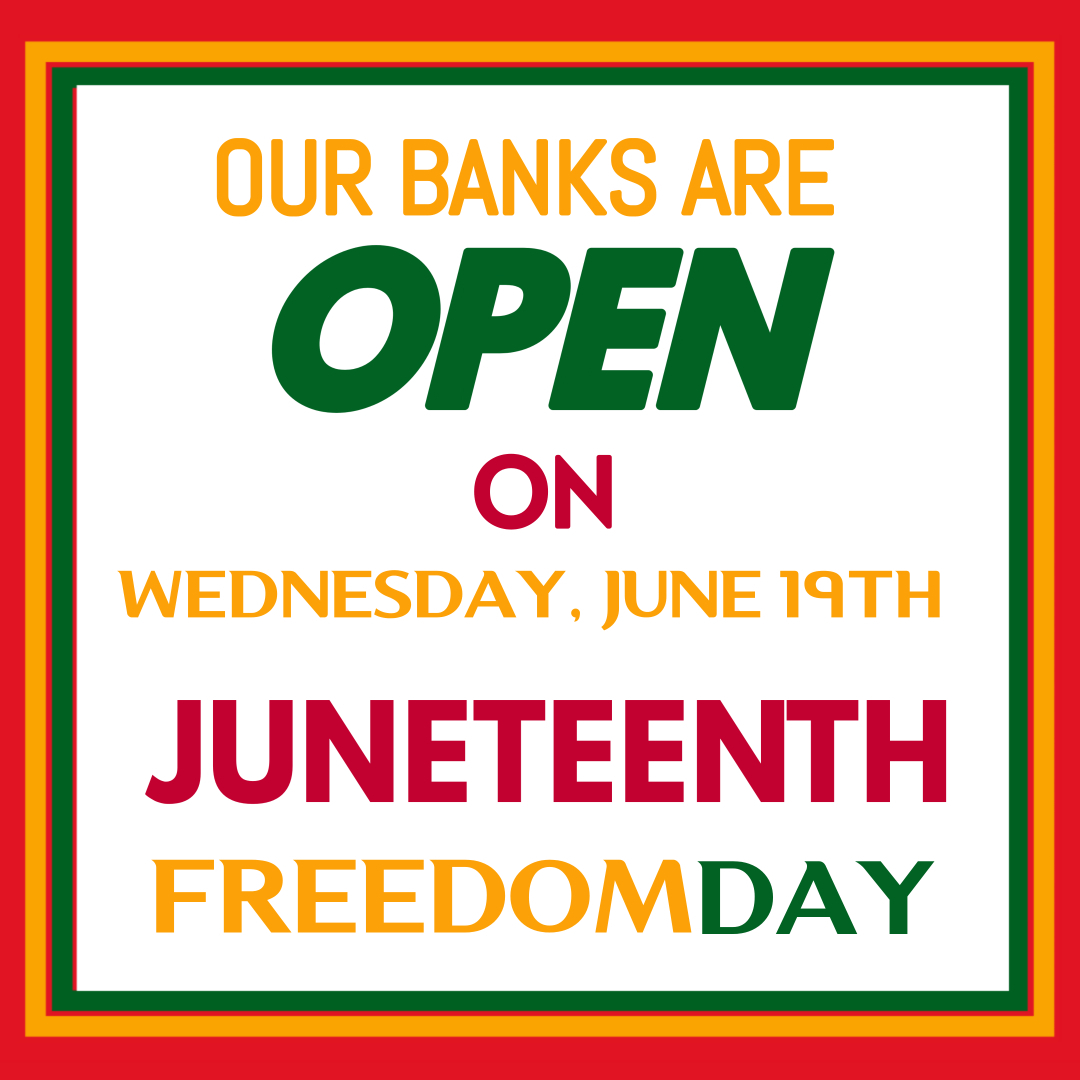 Juneteenth freedom day Instagram post 1